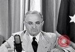 Image of Truman speech about safeguarding atomic power Washington DC USA, 1945, second 22 stock footage video 65675036327