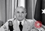 Image of Truman speech about safeguarding atomic power Washington DC USA, 1945, second 27 stock footage video 65675036327