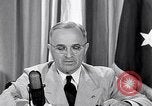Image of Truman speech about safeguarding atomic power Washington DC USA, 1945, second 28 stock footage video 65675036327