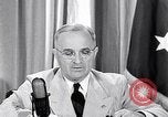 Image of Truman speech about safeguarding atomic power Washington DC USA, 1945, second 29 stock footage video 65675036327