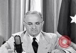 Image of Truman speech about safeguarding atomic power Washington DC USA, 1945, second 38 stock footage video 65675036327