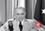 Image of Truman speech about safeguarding atomic power Washington DC USA, 1945, second 43 stock footage video 65675036327