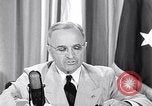 Image of Truman speech about safeguarding atomic power Washington DC USA, 1945, second 44 stock footage video 65675036327