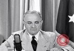 Image of Truman speech about safeguarding atomic power Washington DC USA, 1945, second 48 stock footage video 65675036327
