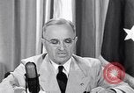 Image of Truman speech about safeguarding atomic power Washington DC USA, 1945, second 53 stock footage video 65675036327