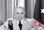 Image of Truman speech about safeguarding atomic power Washington DC USA, 1945, second 54 stock footage video 65675036327