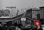 Standbild Insel Manhattan und New York City als gesehen vom Hafen New York City USA, 1919, aus Sekunde 3 historischem Filmmaterial Videoclip 65675036350
