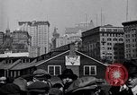 Standbild Insel Manhattan und New York City als gesehen vom Hafen New York City USA, 1919, aus Sekunde 4 historischem Filmmaterial Videoclip 65675036350
