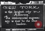 Standbild New York City Mitte der 1920er Jahre New York City USA, 1925, aus Sekunde 15 historischem Filmmaterial Videoclip 65675036354