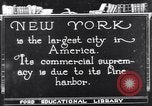 Standbild New York City Mitte der 1920er Jahre New York City USA, 1925, aus Sekunde 16 historischem Filmmaterial Videoclip 65675036354