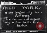 Standbild New York City Mitte der 1920er Jahre New York City USA, 1925, aus Sekunde 17 historischem Filmmaterial Videoclip 65675036354