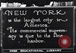 Standbild New York City Mitte der 1920er Jahre New York City USA, 1925, aus Sekunde 18 historischem Filmmaterial Videoclip 65675036354