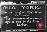 Standbild New York City Mitte der 1920er Jahre New York City USA, 1925, aus Sekunde 19 historischem Filmmaterial Videoclip 65675036354