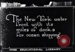 Standbild New York City Mitte der 1920er Jahre New York City USA, 1925, aus Sekunde 62 historischem Filmmaterial Videoclip 65675036354