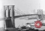 Image of Bridges and skyscrapers of New York in 1920s New York City USA, 1925, second 6 stock footage video 65675036355