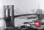 Image of Bridges and skyscrapers of New York in 1920s New York City USA, 1925, second 8 stock footage video 65675036355