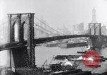 Image of Bridges and skyscrapers of New York in 1920s New York City USA, 1925, second 9 stock footage video 65675036355