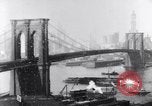 Image of Bridges and skyscrapers of New York in 1920s New York City USA, 1925, second 13 stock footage video 65675036355
