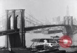 Image of Bridges and skyscrapers of New York in 1920s New York City USA, 1925, second 14 stock footage video 65675036355