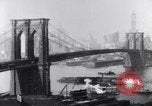 Image of Bridges and skyscrapers of New York in 1920s New York City USA, 1925, second 15 stock footage video 65675036355