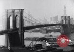 Image of Bridges and skyscrapers of New York in 1920s New York City USA, 1925, second 18 stock footage video 65675036355