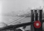 Image of Bridges and skyscrapers of New York in 1920s New York City USA, 1925, second 20 stock footage video 65675036355
