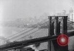 Image of Bridges and skyscrapers of New York in 1920s New York City USA, 1925, second 21 stock footage video 65675036355