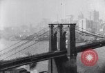 Image of Bridges and skyscrapers of New York in 1920s New York City USA, 1925, second 25 stock footage video 65675036355