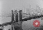 Image of Bridges and skyscrapers of New York in 1920s New York City USA, 1925, second 30 stock footage video 65675036355