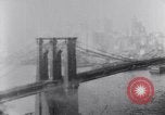 Image of Bridges and skyscrapers of New York in 1920s New York City USA, 1925, second 31 stock footage video 65675036355