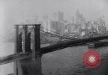Image of Bridges and skyscrapers of New York in 1920s New York City USA, 1925, second 33 stock footage video 65675036355
