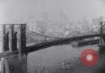 Image of Bridges and skyscrapers of New York in 1920s New York City USA, 1925, second 36 stock footage video 65675036355
