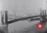 Image of Bridges and skyscrapers of New York in 1920s New York City USA, 1925, second 38 stock footage video 65675036355