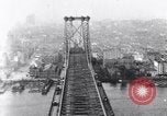 Image of Bridges and skyscrapers of New York in 1920s New York City USA, 1925, second 46 stock footage video 65675036355
