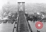Image of Bridges and skyscrapers of New York in 1920s New York City USA, 1925, second 48 stock footage video 65675036355