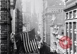 Image of Wall Street financial center 1920s New York City USA, 1925, second 24 stock footage video 65675036356