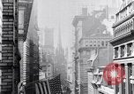 Image of Wall Street financial center 1920s New York City USA, 1925, second 31 stock footage video 65675036356