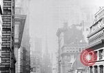 Image of Wall Street financial center 1920s New York City USA, 1925, second 35 stock footage video 65675036356