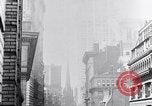 Image of Wall Street financial center 1920s New York City USA, 1925, second 37 stock footage video 65675036356