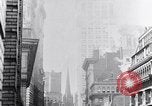 Image of Wall Street financial center 1920s New York City USA, 1925, second 38 stock footage video 65675036356