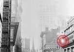 Image of Wall Street financial center 1920s New York City USA, 1925, second 39 stock footage video 65675036356