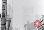 Image of Wall Street financial center 1920s New York City USA, 1925, second 42 stock footage video 65675036356