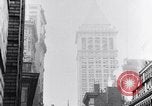 Image of Wall Street financial center 1920s New York City USA, 1925, second 45 stock footage video 65675036356