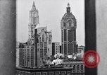 Image of Wall Street financial center 1920s New York City USA, 1925, second 56 stock footage video 65675036356