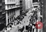 Image of skyscrapers in lower Broadway in 1920s New York City USA, 1925, second 17 stock footage video 65675036357