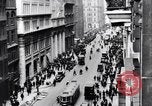 Image of skyscrapers in lower Broadway in 1920s New York City USA, 1925, second 20 stock footage video 65675036357