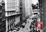 Image of skyscrapers in lower Broadway in 1920s New York City USA, 1925, second 24 stock footage video 65675036357