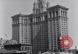 Image of skyscrapers in lower Broadway in 1920s New York City USA, 1925, second 49 stock footage video 65675036357