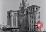 Image of skyscrapers in lower Broadway in 1920s New York City USA, 1925, second 50 stock footage video 65675036357