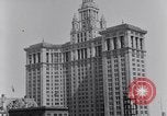 Image of skyscrapers in lower Broadway in 1920s New York City USA, 1925, second 51 stock footage video 65675036357